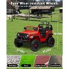 24V 2 Seater Ride On Jeep Car,Kids Battery Powered Vehicles w/Parent Remote Control - 3 of 4