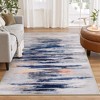 Lahome Machine Washable Modern Abstract Floor Mat-Non Slip Ultra Thin Soft Rug for Living Room, Bedroom, or Office - 2 of 4