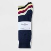 Men's Dress Crew Socks 5pk - Goodfellow & Co™ Yellow/Green/Plum 7-12 - 2 of 3