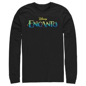 Men's Encanto Colorful Logo Long Sleeve Shirt - 1 of 4
