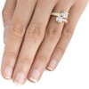 Pompeii3 1 1/2 cttw Forever Us 2-Stone Diamond Engagement Forever Us Ring 14k Yellow Gold - 4 of 4