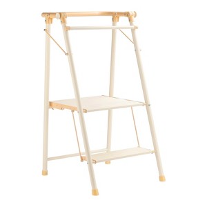 Topteng 2-Step Kitchen Stepper Adult Folding Step Stool Kids Folding - 1 of 4