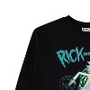 Mens Rick and Morty Sweatshirt - Rick and Morty Mens Multi Print Sweatshirt - Rick & Morty, Summer, Squanchy Classic Crewneck - 3 of 4