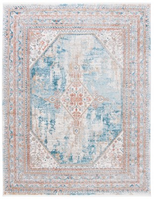 Shivan SHV725 Power Loomed Area Rug - Blue/Grey - 8'x10' - Safavieh.