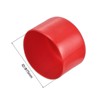 Unique Bargains Vinyl Rubber Screw Thread Bolt Plug Round Tube Insulated Protective Caps 10 Pcs - 3 of 4