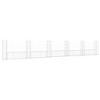 vidaXL U-shape Gabion Basket with 6 Posts Iron 244.1 in.x7.9 in.x39.4 in. - 2 of 4