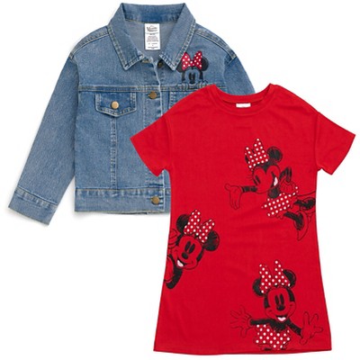 Minnie mouse 2025 jean jacket toddlers