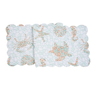 C&F Home 14" x 51" Grand Turks Table Runner - 1 of 4
