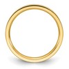 Black Bow Jewelry 2mm 14K White or Yellow Gold Flat Comfort Fit Band - 2 of 4