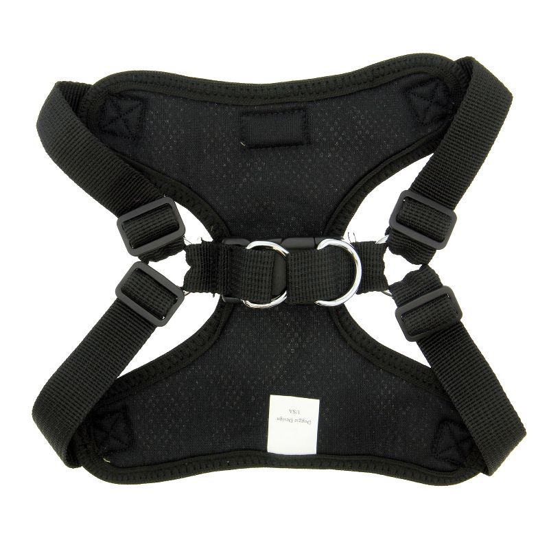 Doggie Design Wrap and Snap Choke Free Dog Harness - Black, 3 of 5