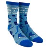 Crazy Dog T-Shirts Women's Don't Puck With A Hockey Mom Socks Funny Parenting Adulting Sports Crazy Footwear - 2 of 4