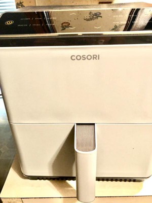 Cosori 6.8qt Dualblaze Air Fryer With Skewer Rack - Gray : Target