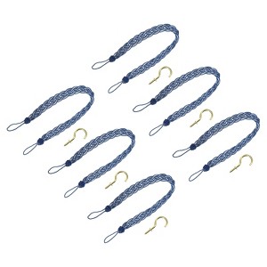 Unique Bargains Hand Woven Braided Rope Decorative Curtain Tiebacks - 1 of 4