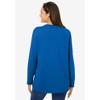 Woman Within Plus Size Perfect Long-Sleeve Crewneck Tee - 3 of 4