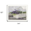 HomeRoots My Lavender White Framed Print Wall Art - 3 of 4