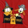 Boys' Garfield Trick Or Treat T-Shirt Red Medium - 3 of 4