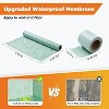 AMERLIFE Shower Curb Kit with Complete Shower Kit - 4 of 4