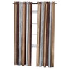 GoodGram Ombre Crushed Satin Sheer Single Window Curtains & Valances - 3 of 4