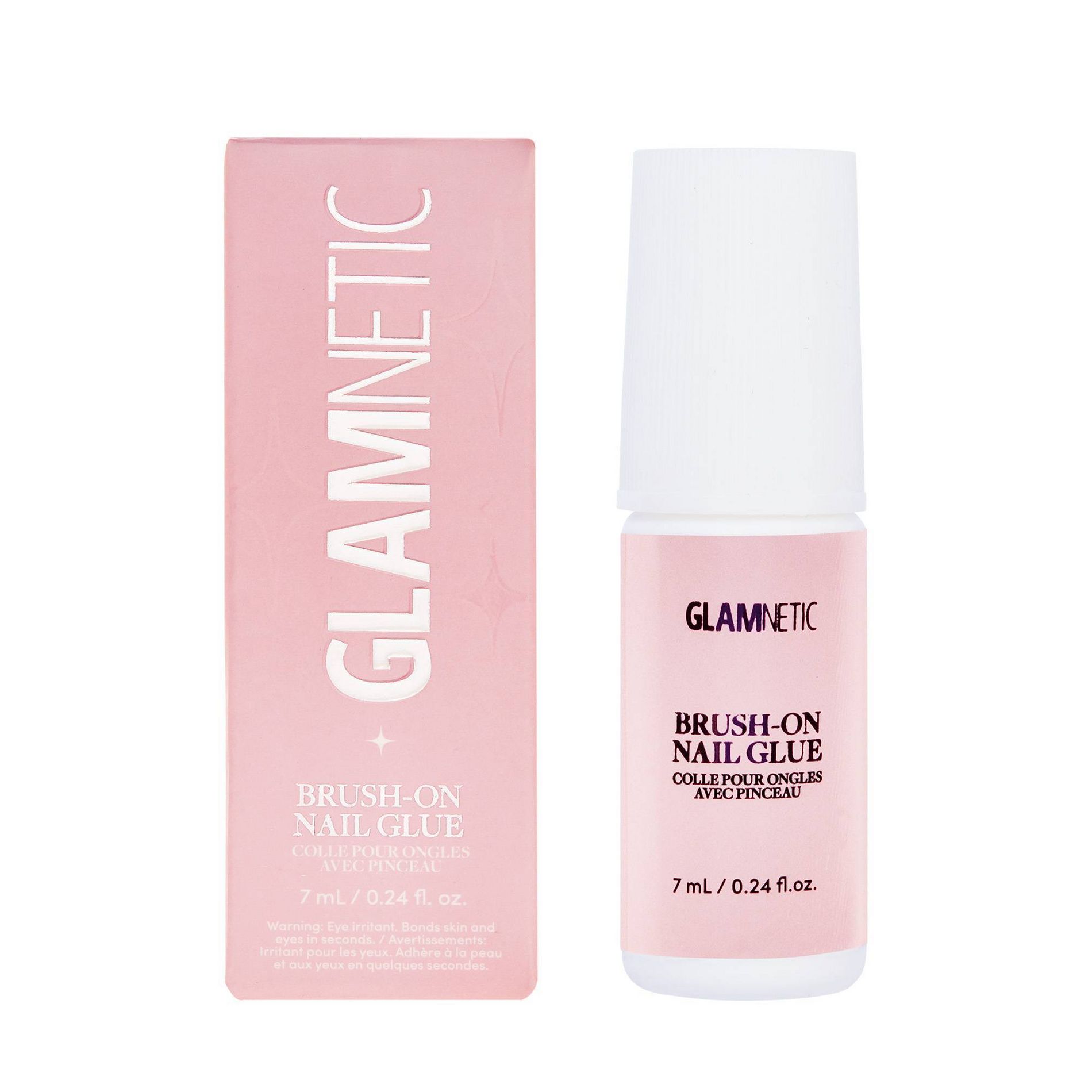 Glamnetic Brush-On Women's Nail Glue - 0.24 fl oz - Beauty Studio
