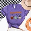 Simply Sage Market Halloween Smiley Faces Short Sleeve Tee - 3 of 4