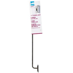 DECKO Diamond Chrome Silver Towel Bar 18 in. L Steel - 1 of 1