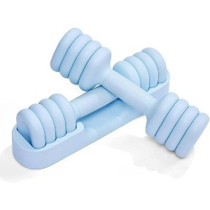 4-in-1 Adjustable Dumbbell Set , 2-5 lbs Compact Hand Weights for Women, Ideal Light Free Weights for Home Gym - 1 of 4