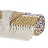 Parkland Collection,Transitional Stripes And Dots Throw - 3 of 4