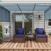 Resenkos 5pc Patio Furniture Set, Outdoor Sectional Furniture, - 3 of 4