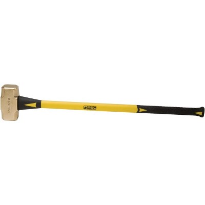 Abc Hammers 12 Lb. Brass Hammer With 33 Inches Fiberglass Handle : Target