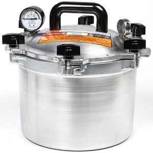 All American Pressure Cooker Canner for Home Stovetop Canning, USA Made for Gas or Electric Stoves, 10.5 quarts - 1 of 4