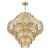 Z-Lite Dealey 25 - Light Chandelier in  Heirloom Brass - 4 of 4