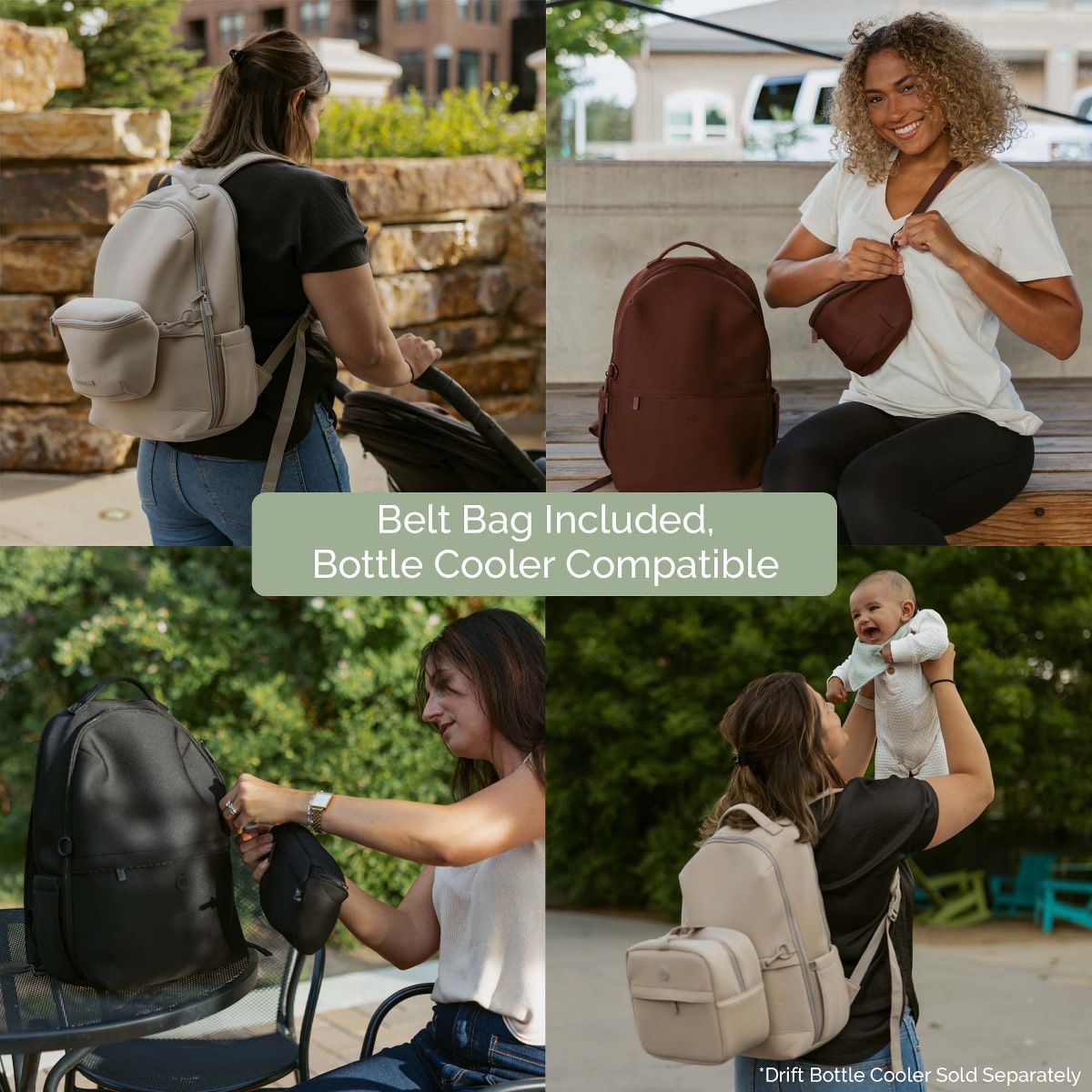 Parker Baby Co. Drift Neoprene Diaper Backpack - thumbnail 10