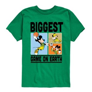 Boys' - Disney - Biggest Game On Earth Short Sleeve Graphic T-Shirt - 1 of 4
