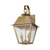 Livex Lighting Mansfield 2 - Light Wall Light in  Antique Brass - 4 of 4