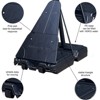 SKONYON 48-Inch Portable Basketball Hoop, Adjustable Basketball Goal Outdoor, Height 8-10 FT - 3 of 4