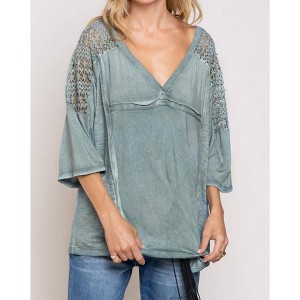 Women's Boho Crochet Top - POL - 1 of 3