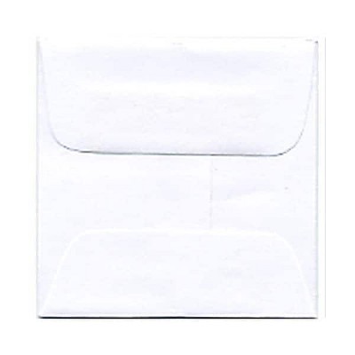 JAM Paper 2.375 x 2.375 Mini Square Envelopes White 3993004