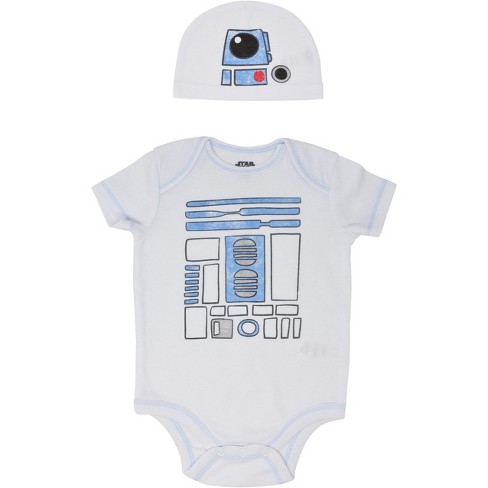 Star Wars The Child Baby Cosplay Bodysuit and Hat Set Newborn to Infant - image 1 of 4