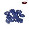 Unique Bargains Alloy Invisible Durable High Hardness Buckle Fasteners Press Studs Buttons 5 Pcs - 3 of 4