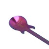 Unique Bargains Spoon Dishwasher Safe Small Guitar Spoon 304 Stainless Steel 4.7" 1 Pc - 4 of 4