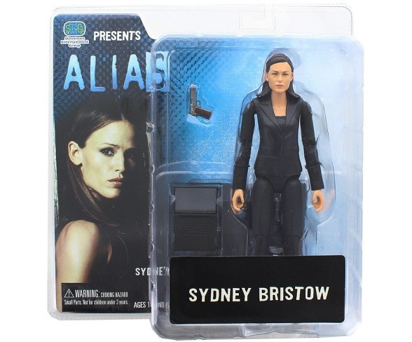 Alias Series 1 Sydney Bristow In Pink Cocktail Action Figure