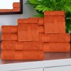 Cotton Plush Highly-Absorbent Heavyweight Luxury 12 Piece Assorted Towel Set by Blue Nile Mills - 2 of 4
