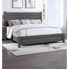 Queen Size Wooden Platform Bed with Headboard for Bedroom - 2 of 4