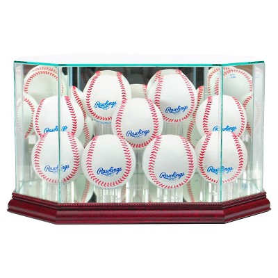 Perfect Cases 9 Baseball Display Case - Cherry Finish