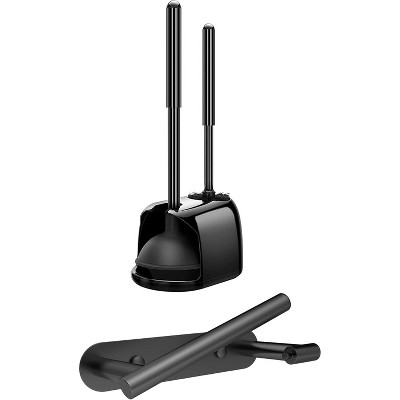 SetSail Toilet Brush and Plunger Set, Toilet Plungers for Bathroom