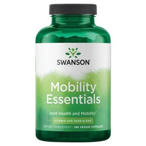 Swanson Mobility Essentials 180 Veg Capsules. - 1 of 2