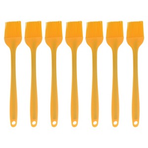 Unique Bargains Kitchen Heat-resistant Portable Silicone Pastry Brush  7 Pcs - 1 of 4