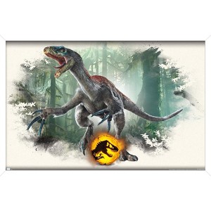 Trends International Jurassic World: Dominion - Therizinosaurus Focal Framed Wall Poster Prints - 1 of 4