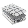 Design Imports Gray Asst Woven Dishtowels Set/5 - 2 of 4