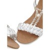 Women's Embellished Braided Sandals - LASCANA - 4 of 4